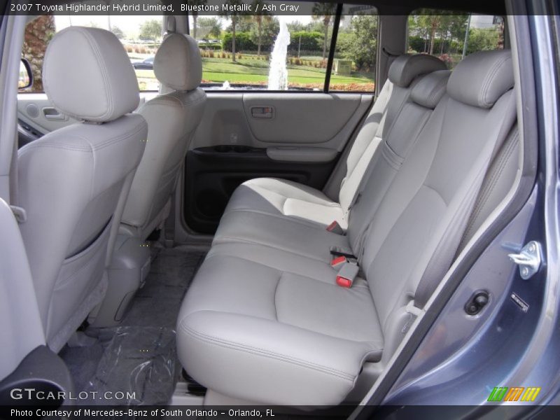  2007 Highlander Hybrid Limited Ash Gray Interior