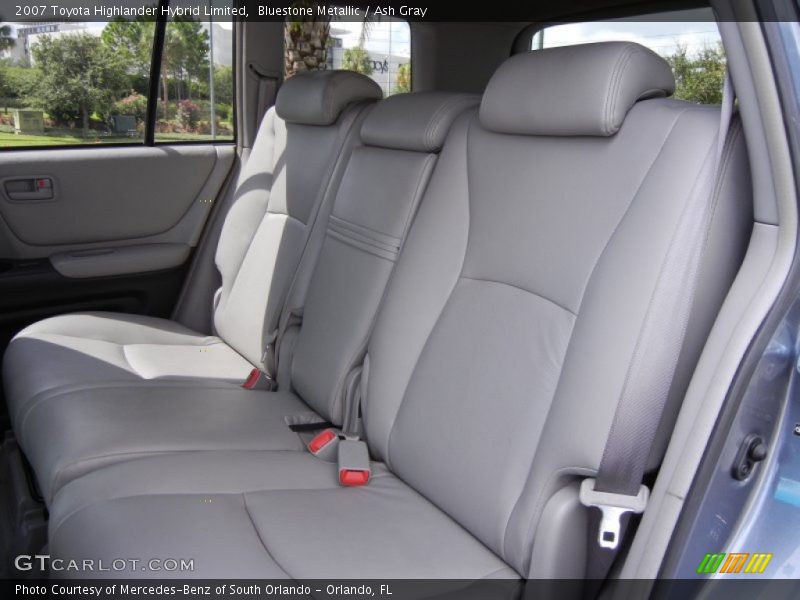 2007 Highlander Hybrid Limited Ash Gray Interior