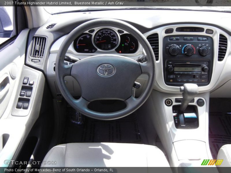 Controls of 2007 Highlander Hybrid Limited