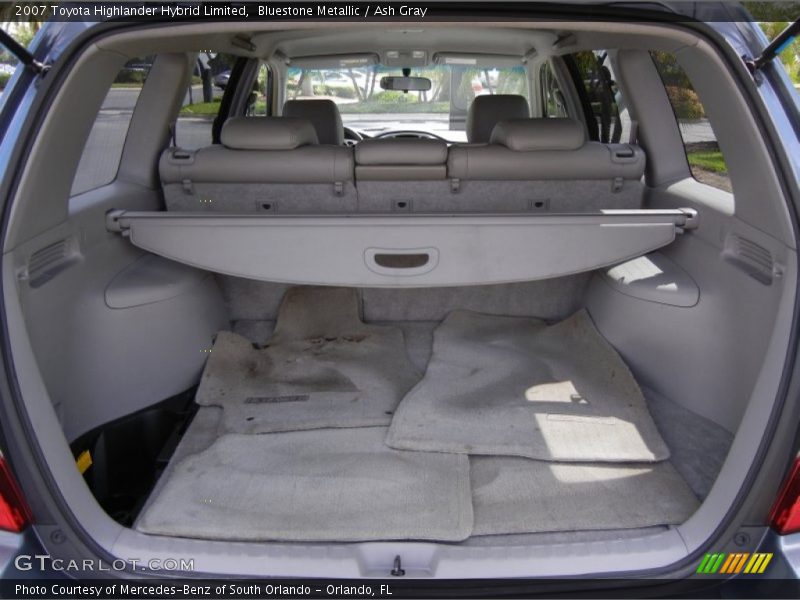 2007 Highlander Hybrid Limited Trunk