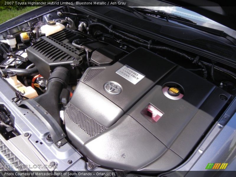  2007 Highlander Hybrid Limited Engine - 3.3 Liter DOHC 24-Valve VVT-i V6 Gasoline/Electric Hybrid