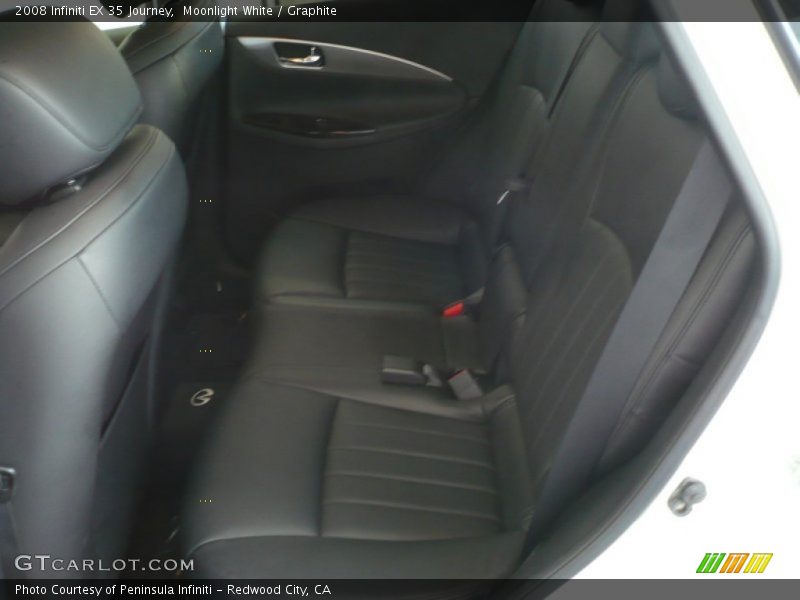 Moonlight White / Graphite 2008 Infiniti EX 35 Journey