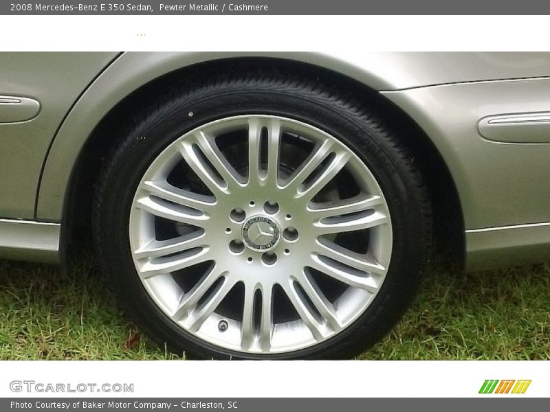 Pewter Metallic / Cashmere 2008 Mercedes-Benz E 350 Sedan