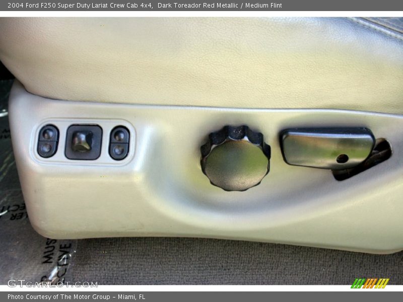 Dark Toreador Red Metallic / Medium Flint 2004 Ford F250 Super Duty Lariat Crew Cab 4x4