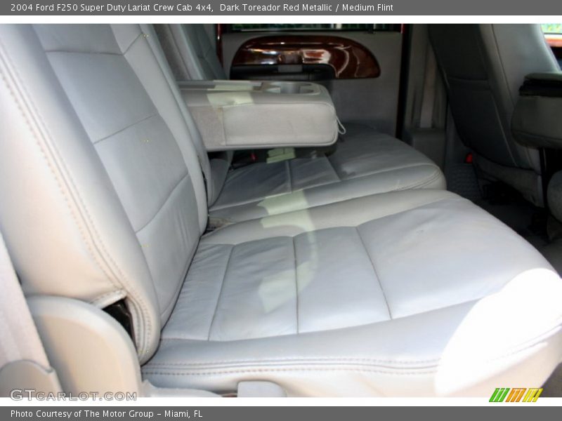 Dark Toreador Red Metallic / Medium Flint 2004 Ford F250 Super Duty Lariat Crew Cab 4x4