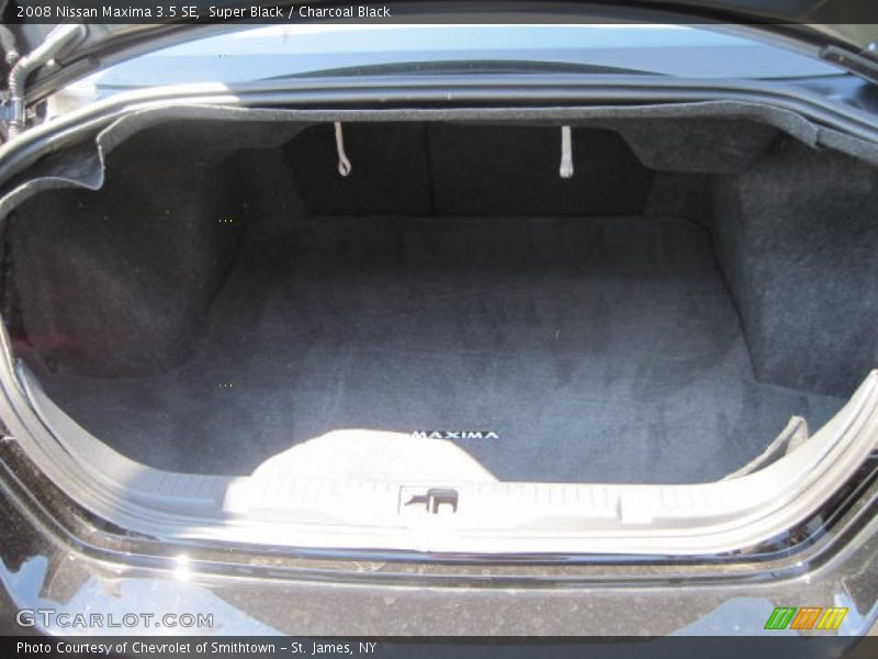 Super Black / Charcoal Black 2008 Nissan Maxima 3.5 SE