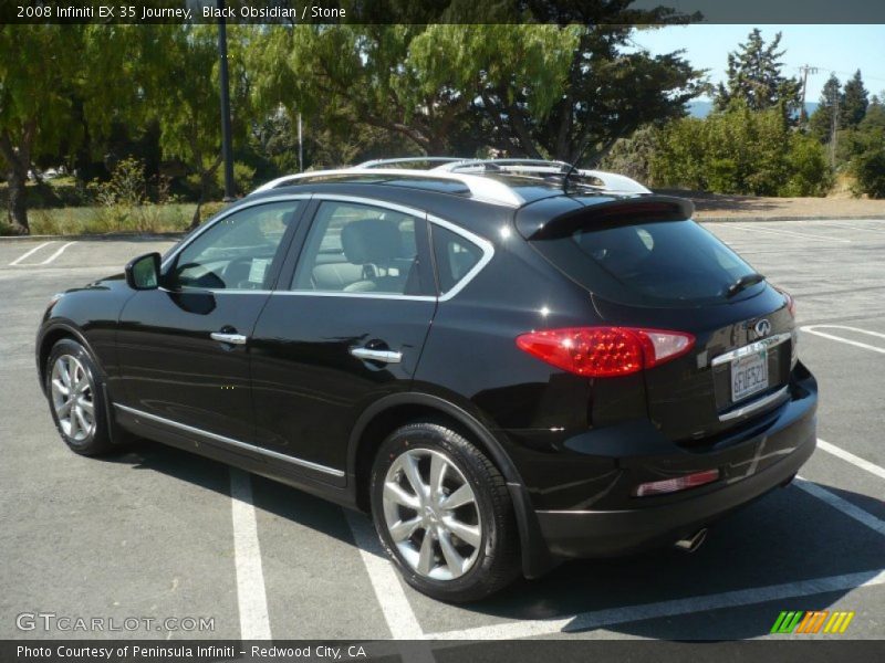 Black Obsidian / Stone 2008 Infiniti EX 35 Journey