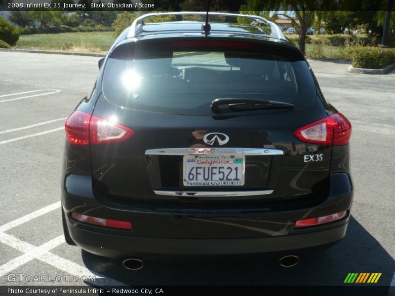 Black Obsidian / Stone 2008 Infiniti EX 35 Journey
