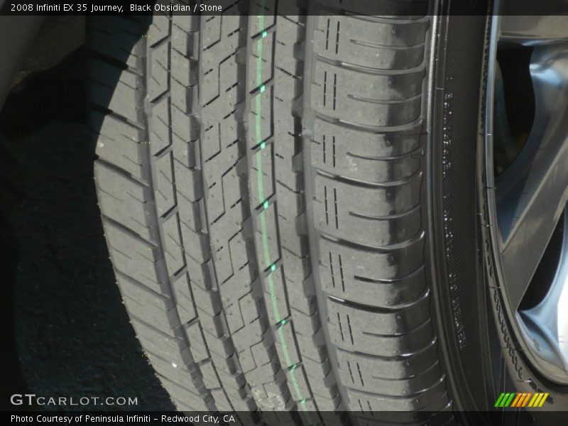 Black Obsidian / Stone 2008 Infiniti EX 35 Journey