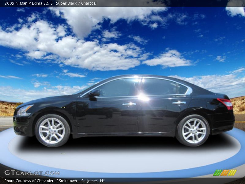 Super Black / Charcoal 2009 Nissan Maxima 3.5 S