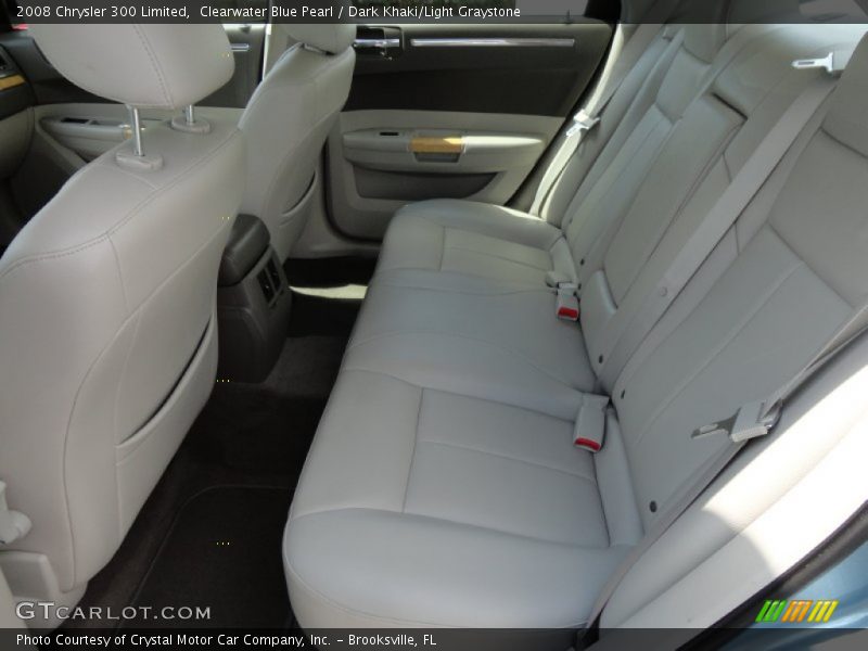 Clearwater Blue Pearl / Dark Khaki/Light Graystone 2008 Chrysler 300 Limited