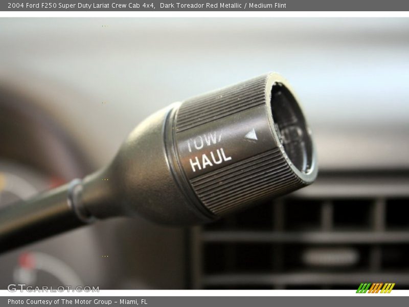 Dark Toreador Red Metallic / Medium Flint 2004 Ford F250 Super Duty Lariat Crew Cab 4x4