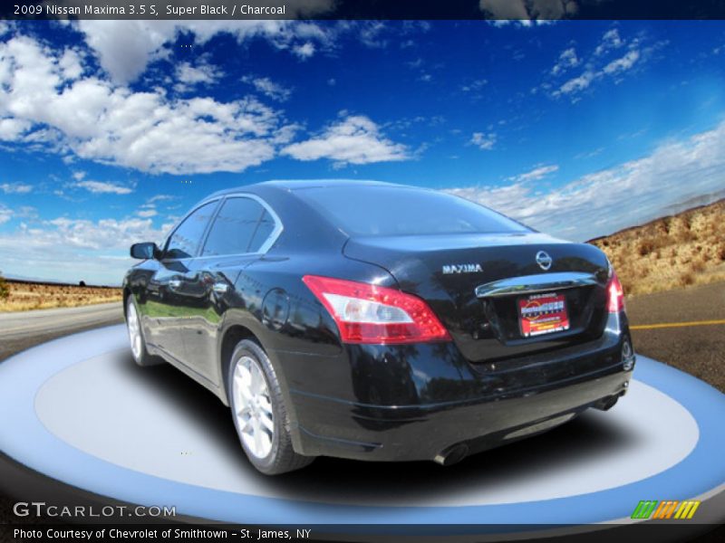 Super Black / Charcoal 2009 Nissan Maxima 3.5 S