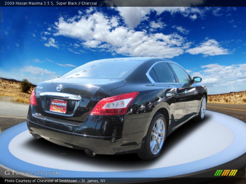 Super Black / Charcoal 2009 Nissan Maxima 3.5 S