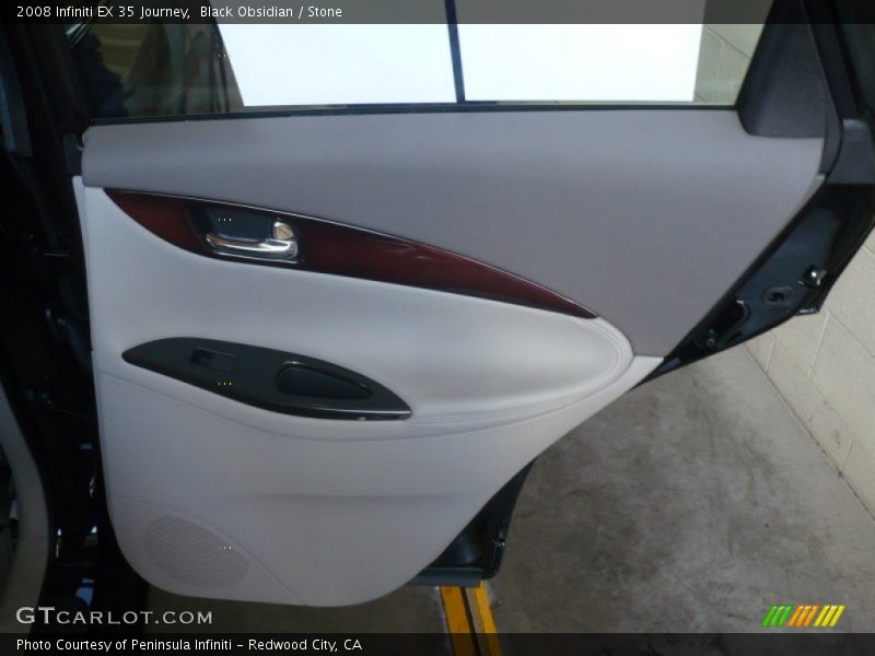Black Obsidian / Stone 2008 Infiniti EX 35 Journey