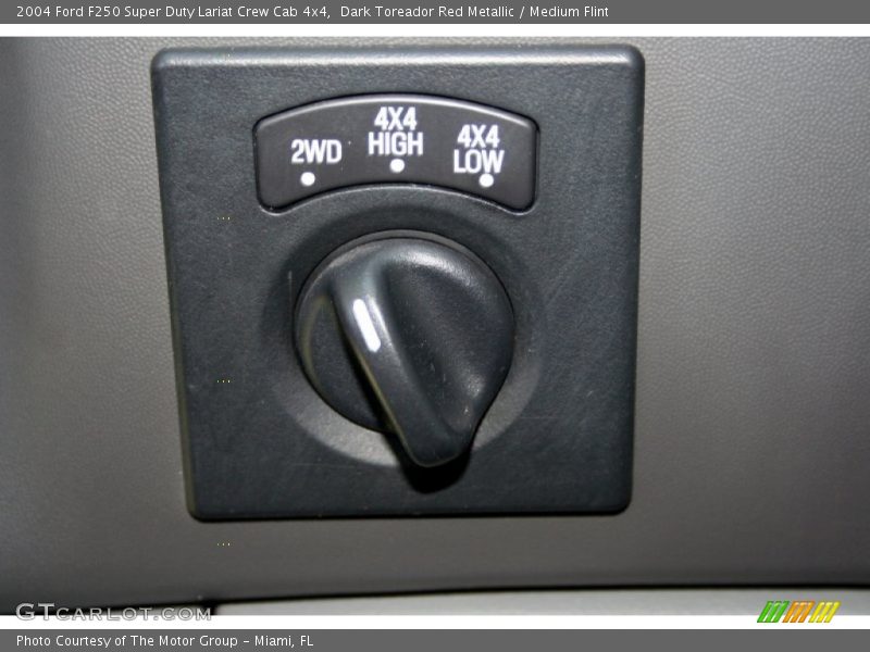 Dark Toreador Red Metallic / Medium Flint 2004 Ford F250 Super Duty Lariat Crew Cab 4x4