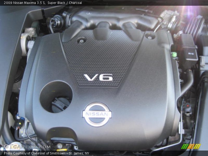 Super Black / Charcoal 2009 Nissan Maxima 3.5 S
