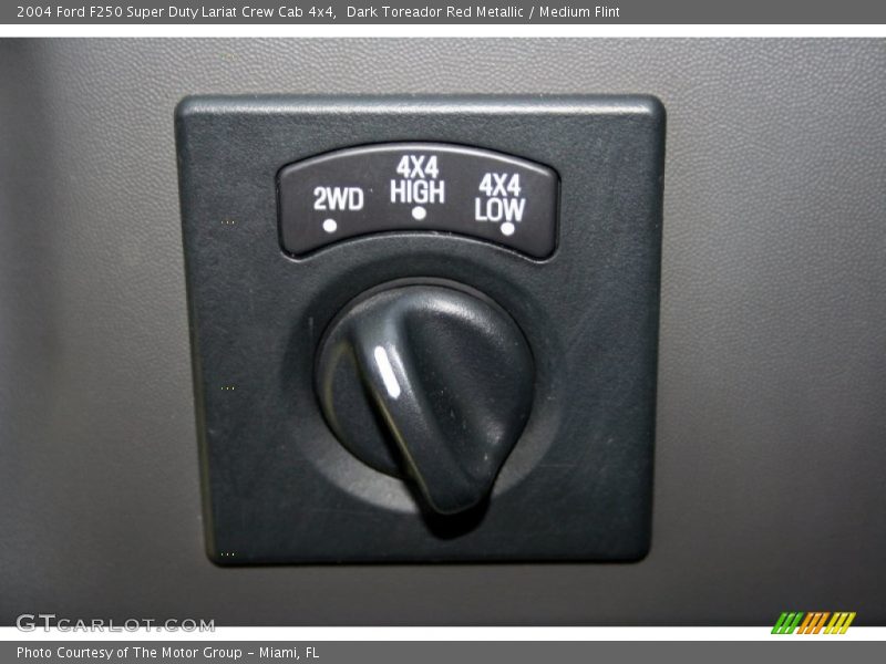 Dark Toreador Red Metallic / Medium Flint 2004 Ford F250 Super Duty Lariat Crew Cab 4x4