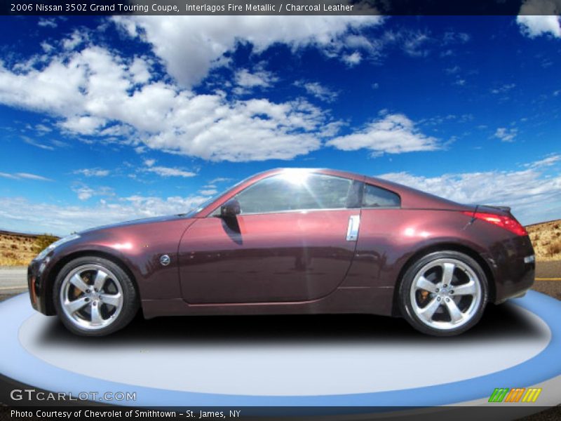 Interlagos Fire Metallic / Charcoal Leather 2006 Nissan 350Z Grand Touring Coupe
