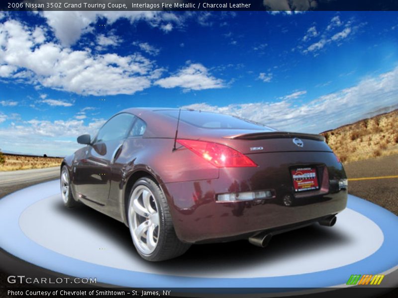 Interlagos Fire Metallic / Charcoal Leather 2006 Nissan 350Z Grand Touring Coupe