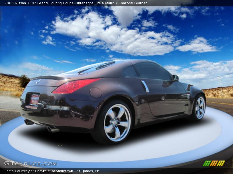 Interlagos Fire Metallic / Charcoal Leather 2006 Nissan 350Z Grand Touring Coupe