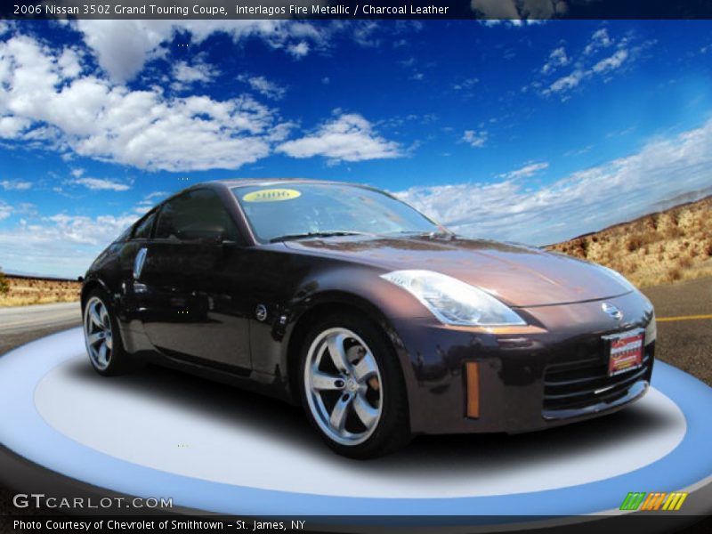 Interlagos Fire Metallic / Charcoal Leather 2006 Nissan 350Z Grand Touring Coupe