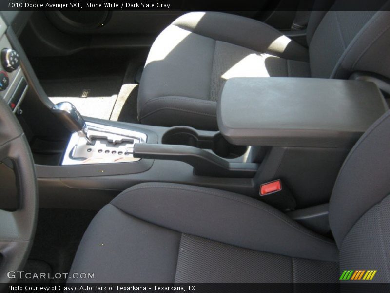 Stone White / Dark Slate Gray 2010 Dodge Avenger SXT