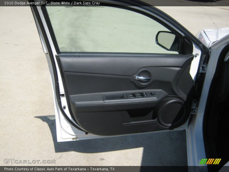 Stone White / Dark Slate Gray 2010 Dodge Avenger SXT