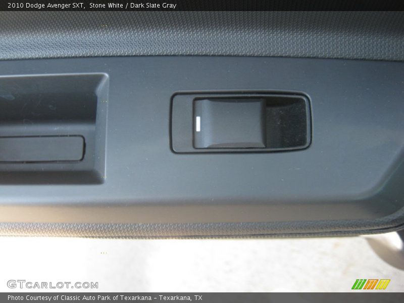Stone White / Dark Slate Gray 2010 Dodge Avenger SXT