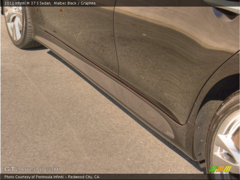 Malbec Black / Graphite 2011 Infiniti M 37 S Sedan