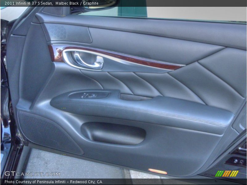 Malbec Black / Graphite 2011 Infiniti M 37 S Sedan