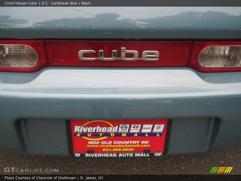 Caribbean Blue / Black 2009 Nissan Cube 1.8 S