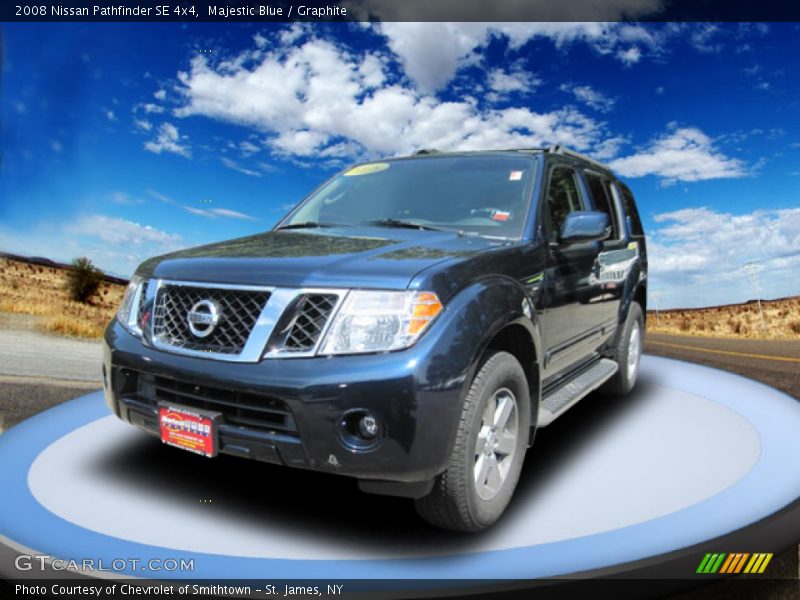 Majestic Blue / Graphite 2008 Nissan Pathfinder SE 4x4