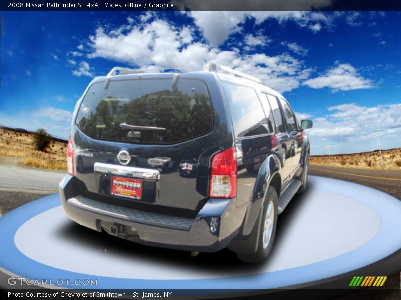 Majestic Blue / Graphite 2008 Nissan Pathfinder SE 4x4