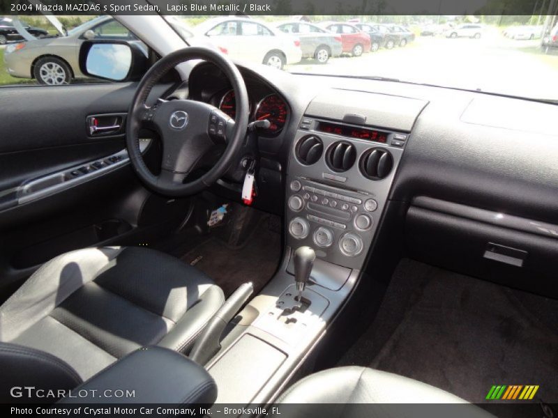 Lapis Blue Metallic / Black 2004 Mazda MAZDA6 s Sport Sedan