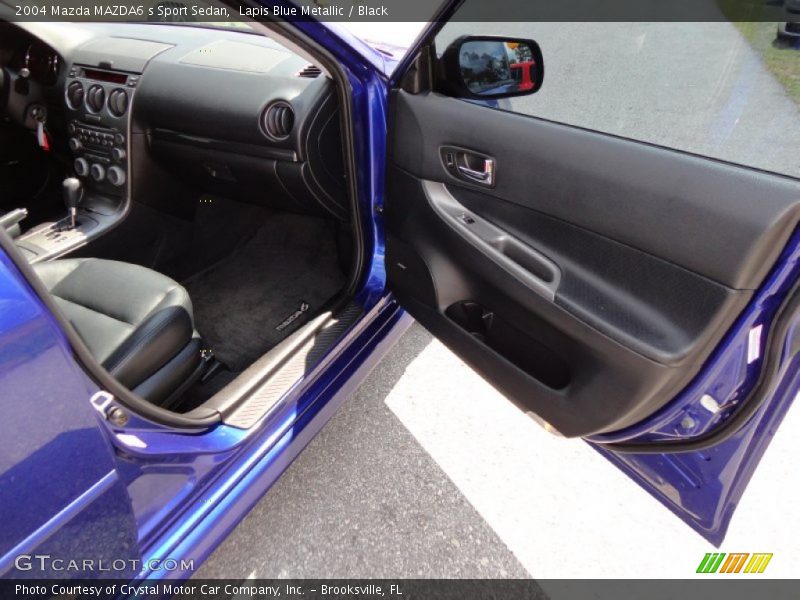 Lapis Blue Metallic / Black 2004 Mazda MAZDA6 s Sport Sedan