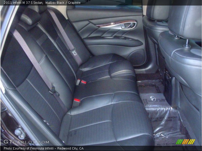 Malbec Black / Graphite 2011 Infiniti M 37 S Sedan