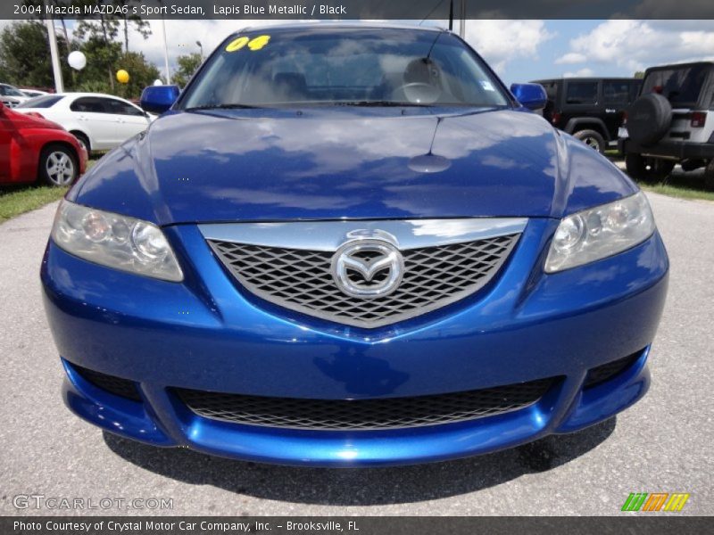 Lapis Blue Metallic / Black 2004 Mazda MAZDA6 s Sport Sedan