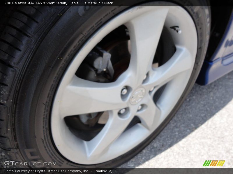 Lapis Blue Metallic / Black 2004 Mazda MAZDA6 s Sport Sedan