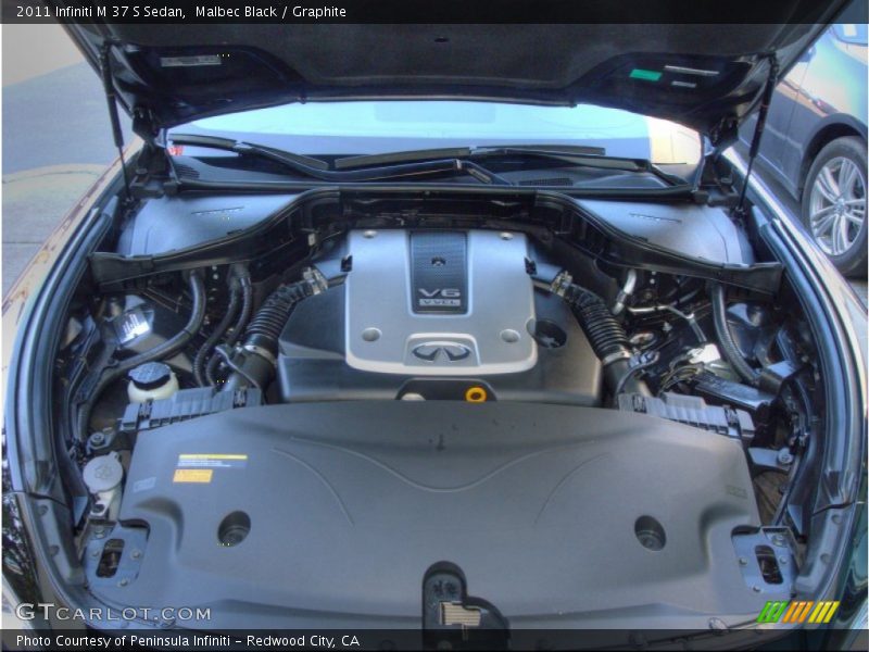  2011 M 37 S Sedan Engine - 3.7 Liter DOHC 24-Valve VVEL CVTCS V6