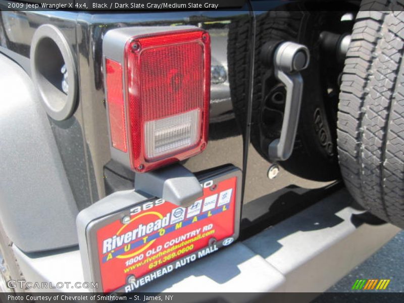 Black / Dark Slate Gray/Medium Slate Gray 2009 Jeep Wrangler X 4x4