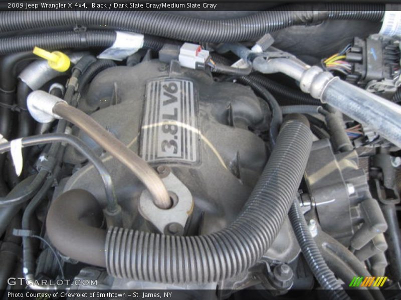 Black / Dark Slate Gray/Medium Slate Gray 2009 Jeep Wrangler X 4x4