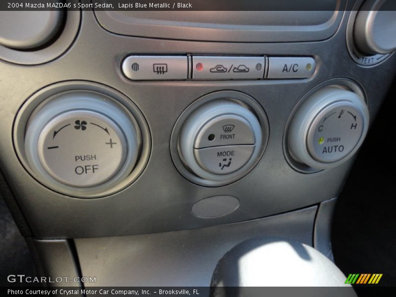 Lapis Blue Metallic / Black 2004 Mazda MAZDA6 s Sport Sedan