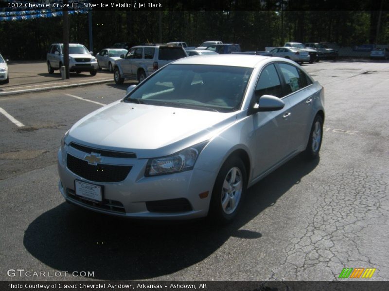 Silver Ice Metallic / Jet Black 2012 Chevrolet Cruze LT