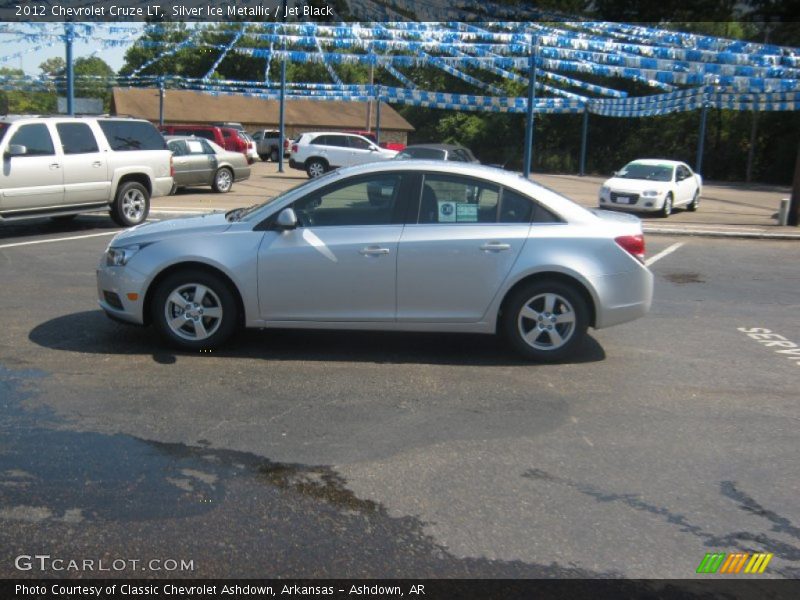Silver Ice Metallic / Jet Black 2012 Chevrolet Cruze LT
