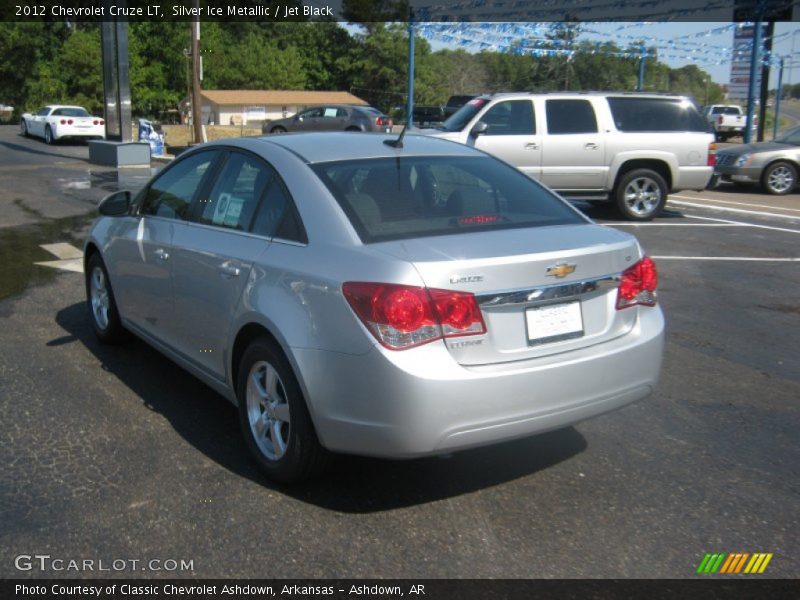 Silver Ice Metallic / Jet Black 2012 Chevrolet Cruze LT