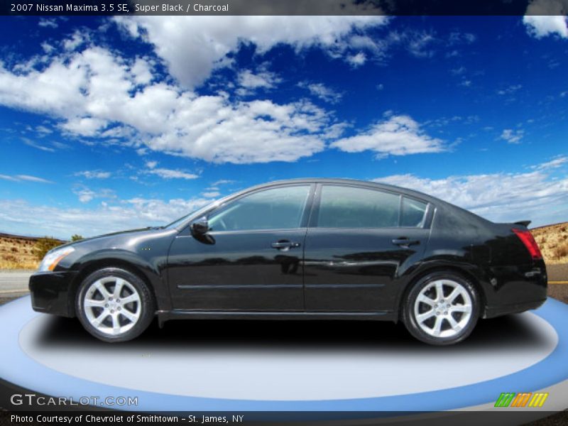 Super Black / Charcoal 2007 Nissan Maxima 3.5 SE