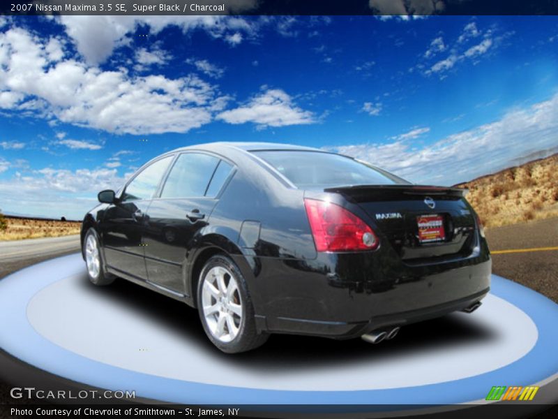 Super Black / Charcoal 2007 Nissan Maxima 3.5 SE