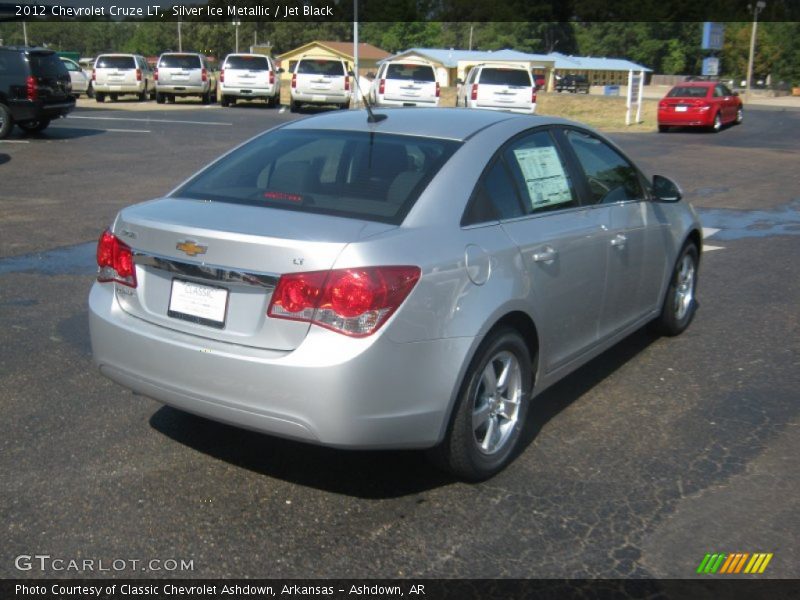 Silver Ice Metallic / Jet Black 2012 Chevrolet Cruze LT