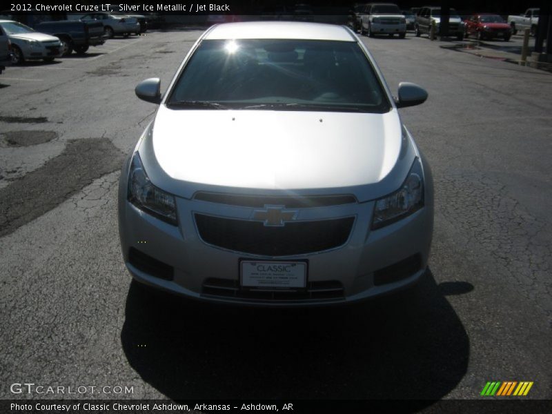 Silver Ice Metallic / Jet Black 2012 Chevrolet Cruze LT